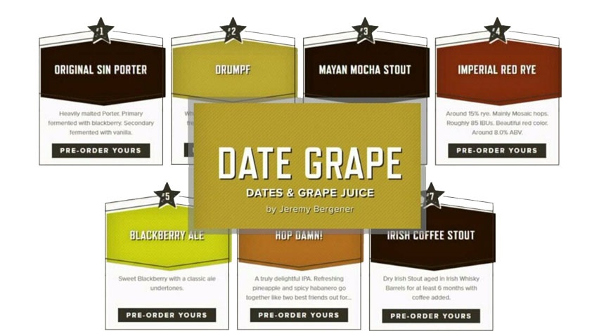 пиво Date Grape