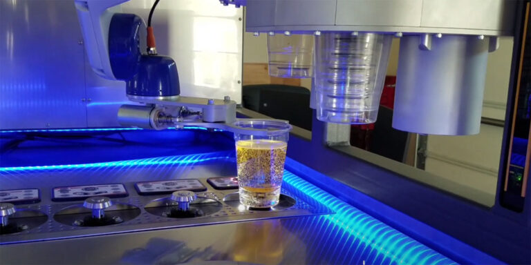 Hop beer robot