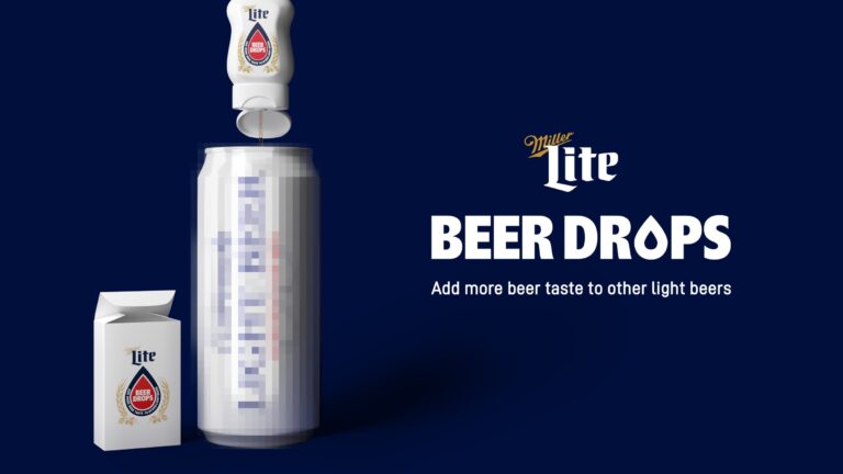 Miller Lite Beer Drops