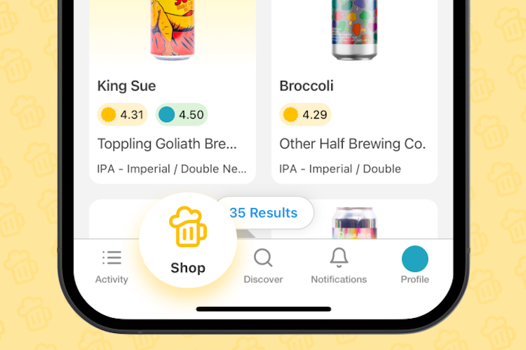 Untappd онлайн-магазин пива